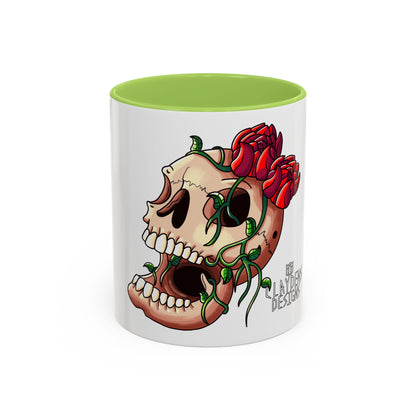 Accent Coffee Mug-Skull design