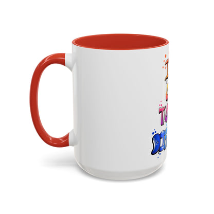Accent Coffee Mug-Doodle It's OK