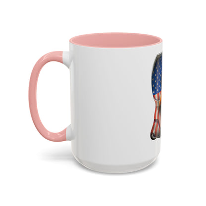 Accent Coffee Mug-American Flag