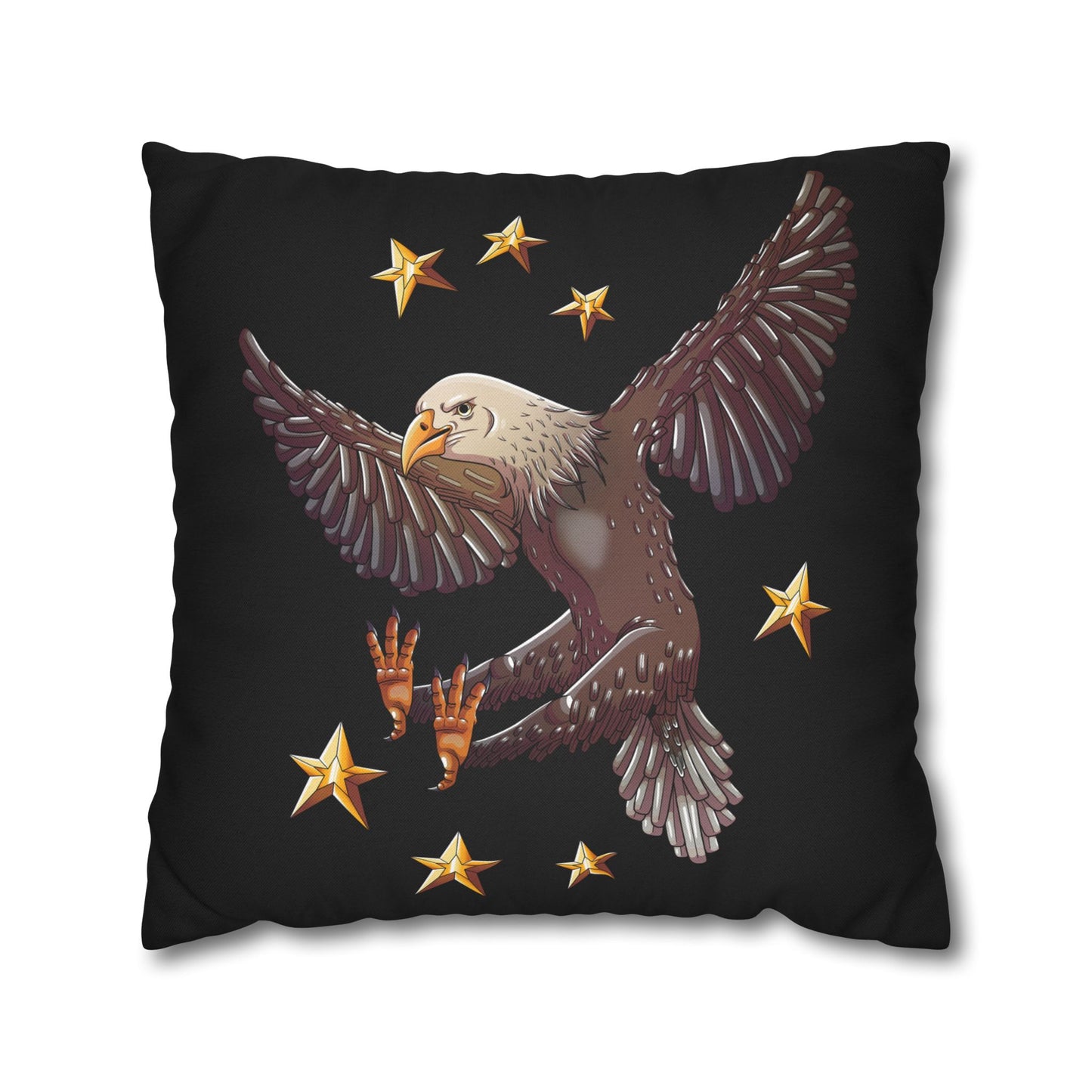 Spun Polyester Square Pillowcase