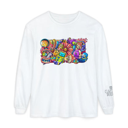 Unisex Garment-dyed Long Sleeve T-Shirt