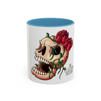 Accent Coffee Mug-Skull design