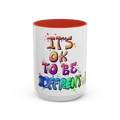 Accent Coffee Mug-Doodle It's OK