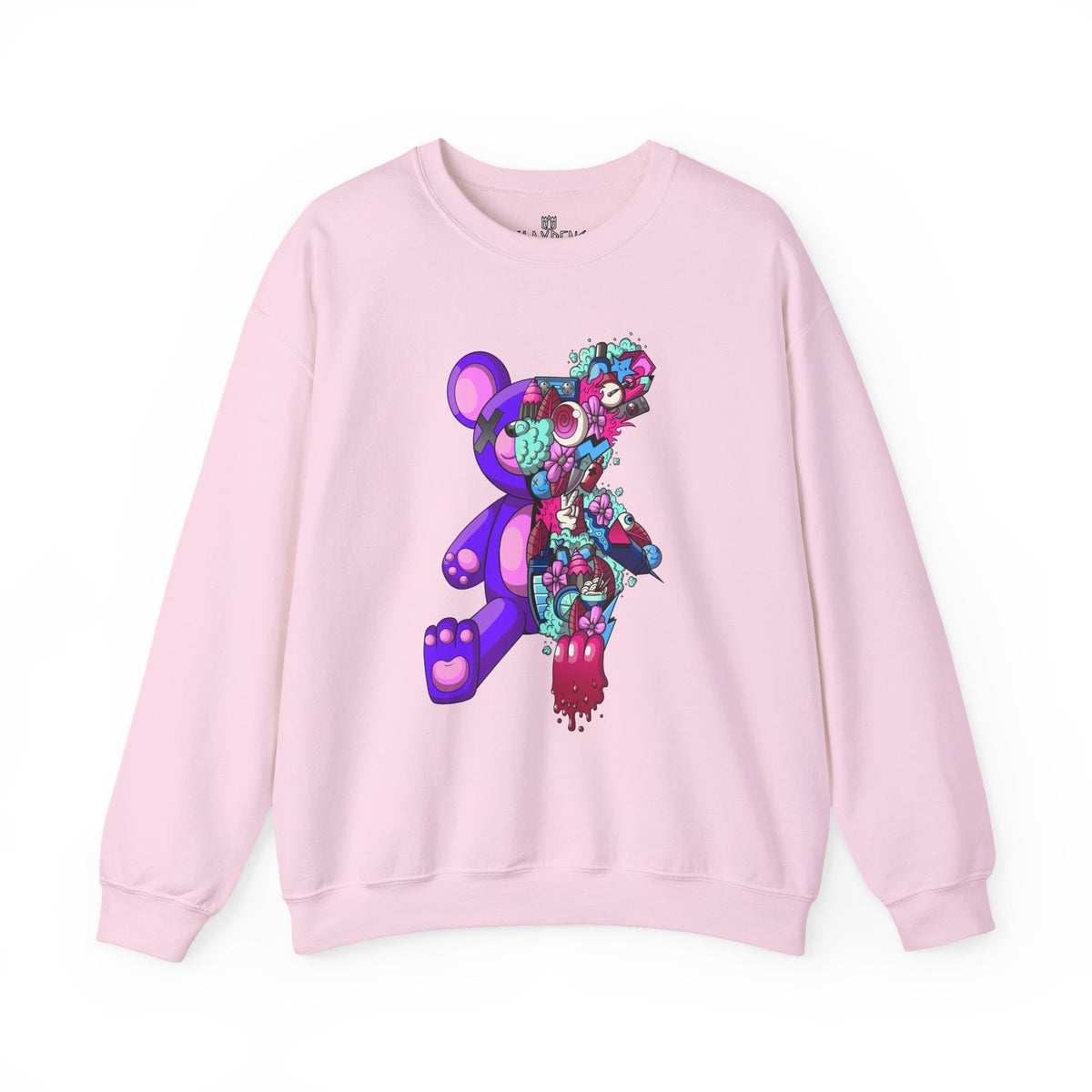 Unisex Heavy Blend™ Crewneck Sweatshirt-Doodle Teddie
