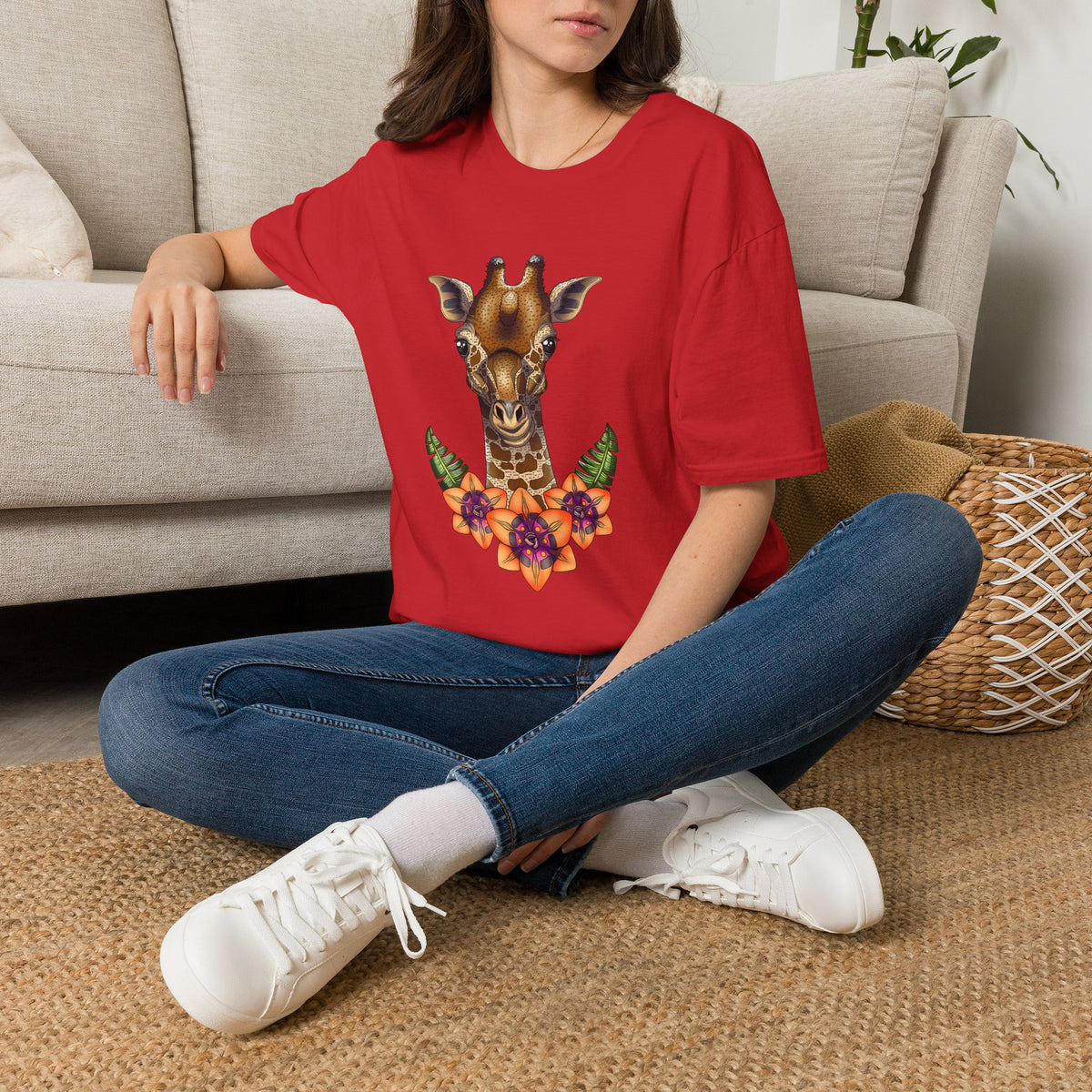 Giraffe Unisex Softstyle T-Shirt