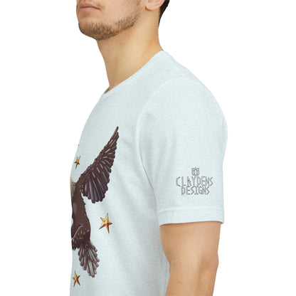 Unisex Jersey Short Sleeve Tee- Eagle