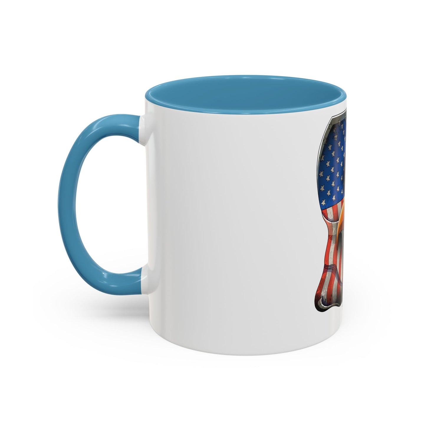 Accent Coffee Mug-American Flag