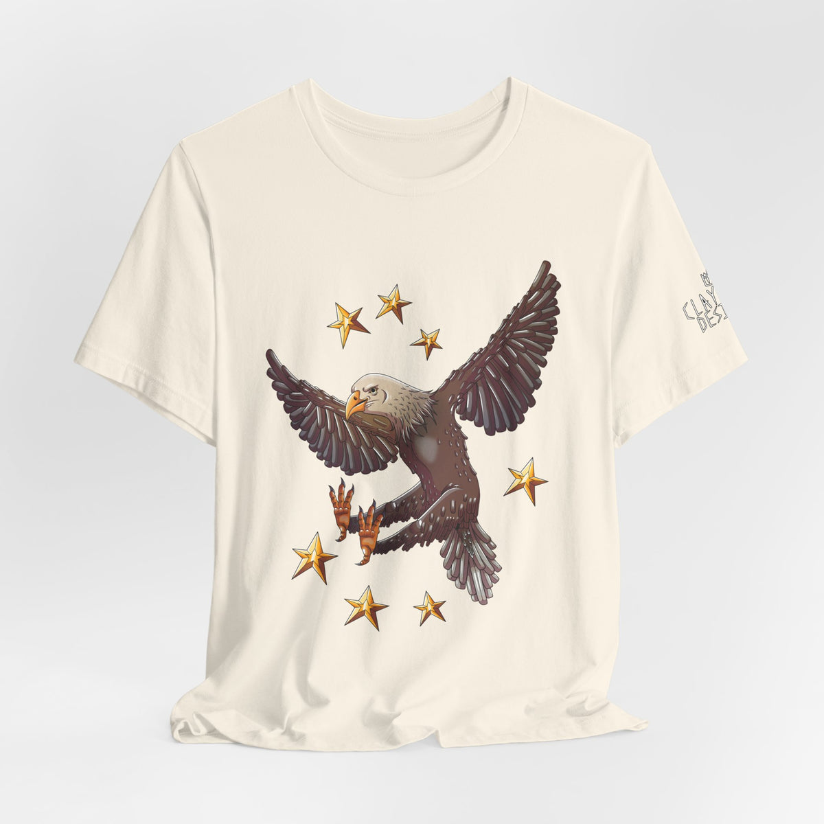 Unisex Jersey Short Sleeve Tee- Eagle
