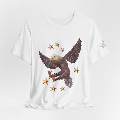 Unisex Jersey Short Sleeve Tee- Eagle