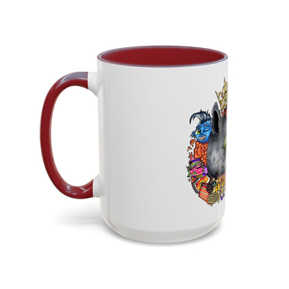 Accent Coffee Mug-Doodle Rhino