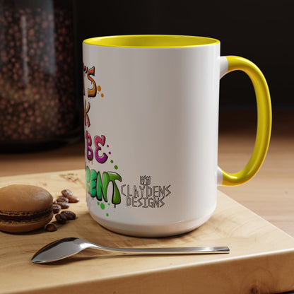 Accent Coffee Mug-Doodle It's OK