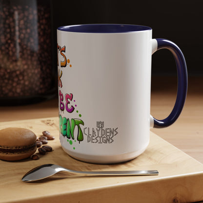 Accent Coffee Mug-Doodle It's OK