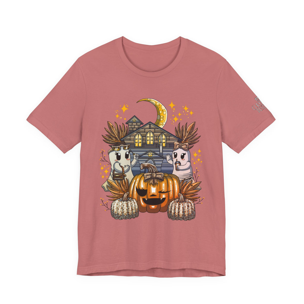 Halloween Pumpkin Unisex Jersey Short Sleeve Tee