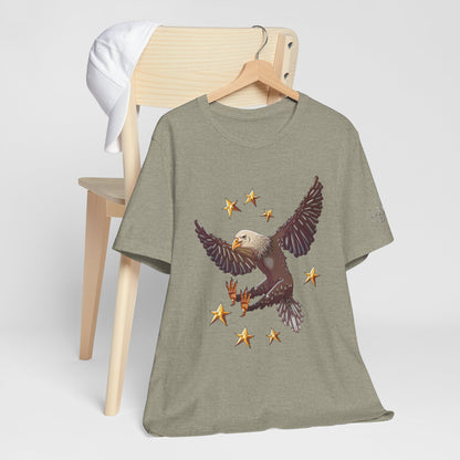 Unisex Jersey Short Sleeve Tee- Eagle
