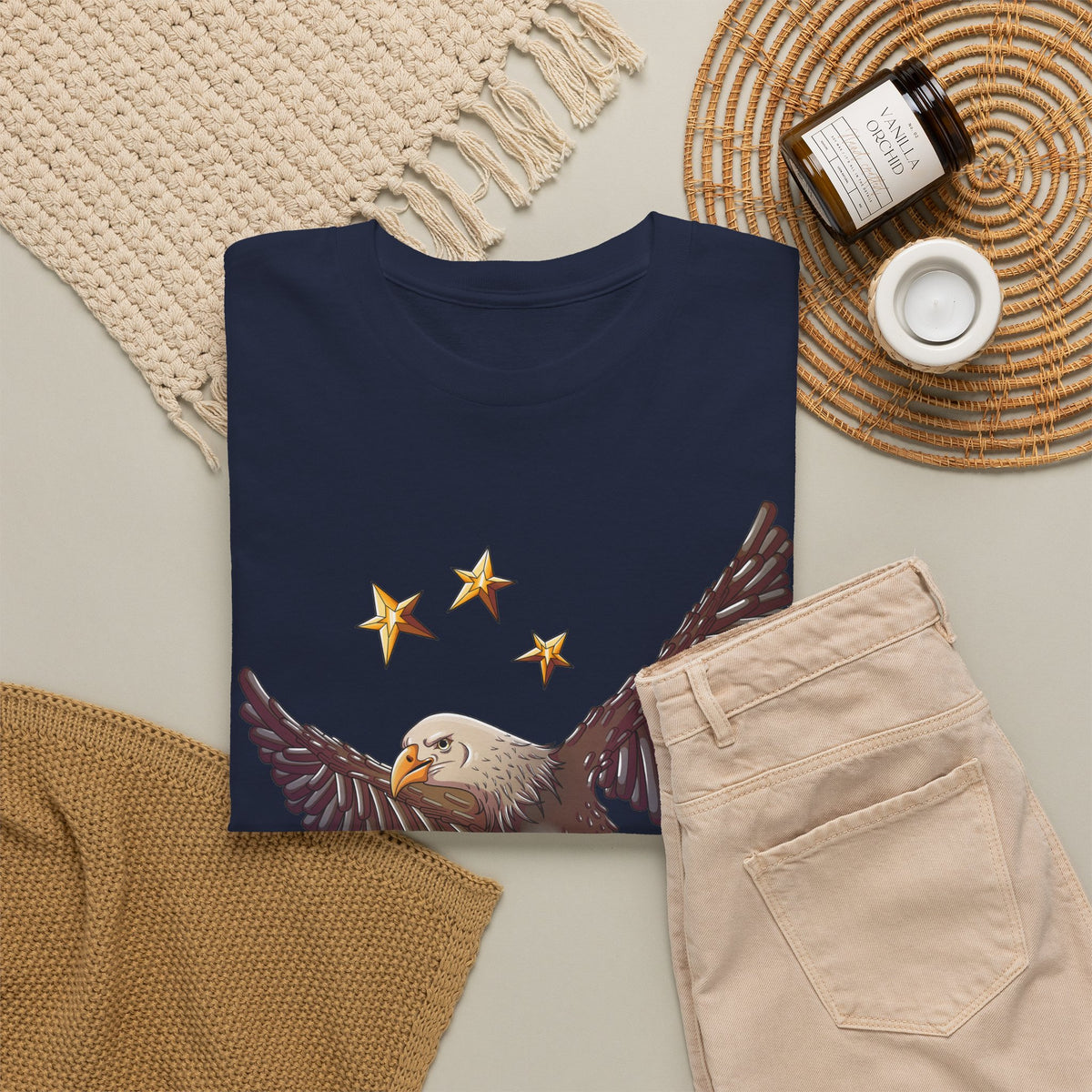 Adult Eagle Unisex Heavy Cotton Tee