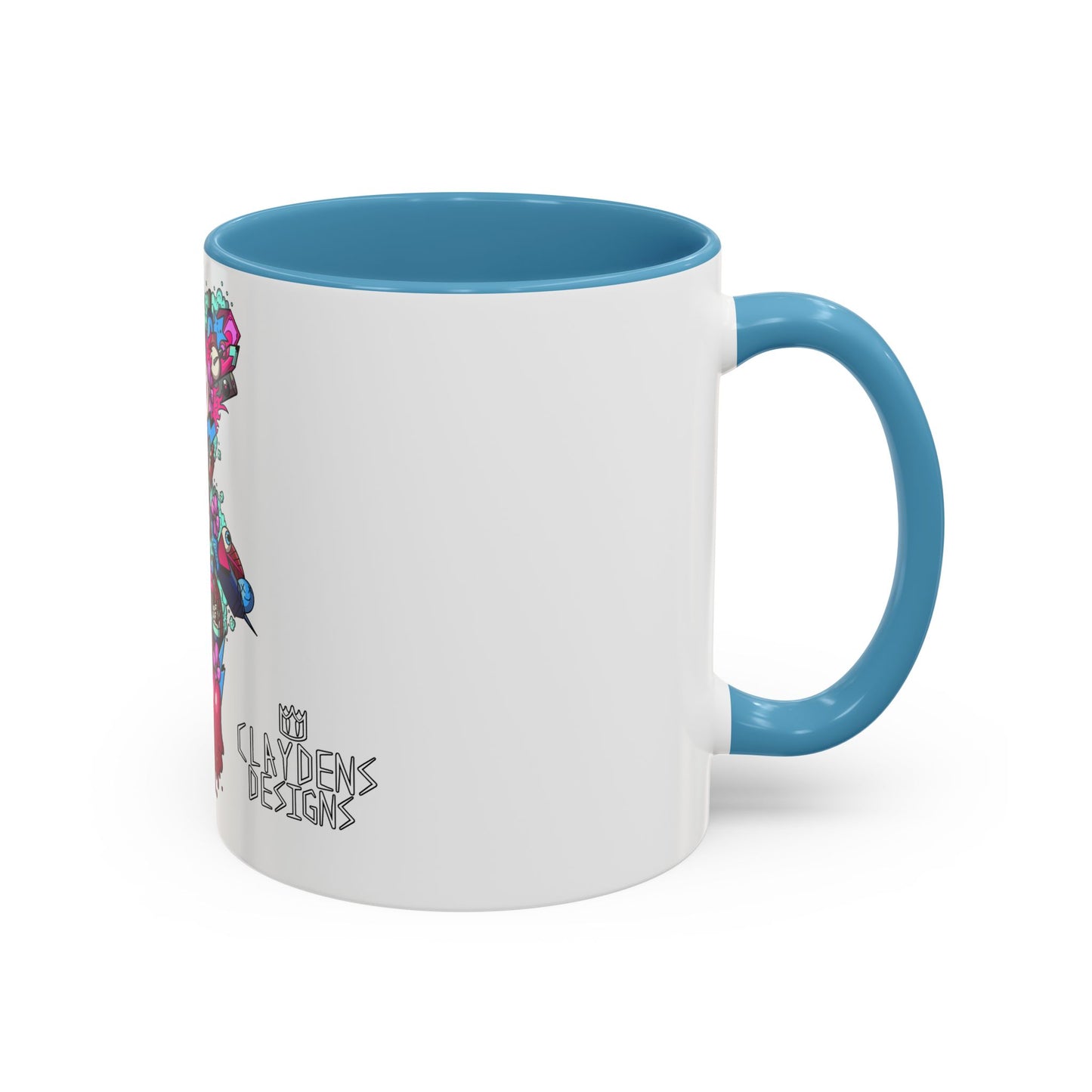 Accent Coffee Mug-Doodle Teddy