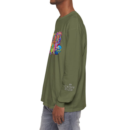 Unisex Garment-dyed Long Sleeve T-Shirt
