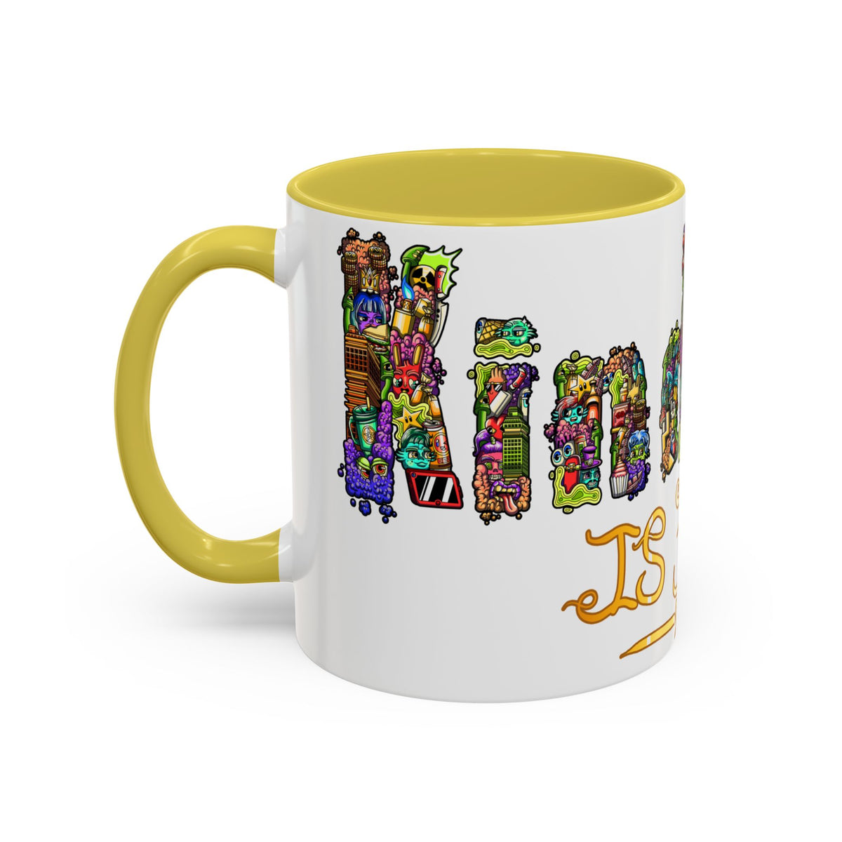Kindness is Free Colorful Mugs (11oz, 15oz)