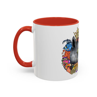 Accent Coffee Mug-Doodle Rhino