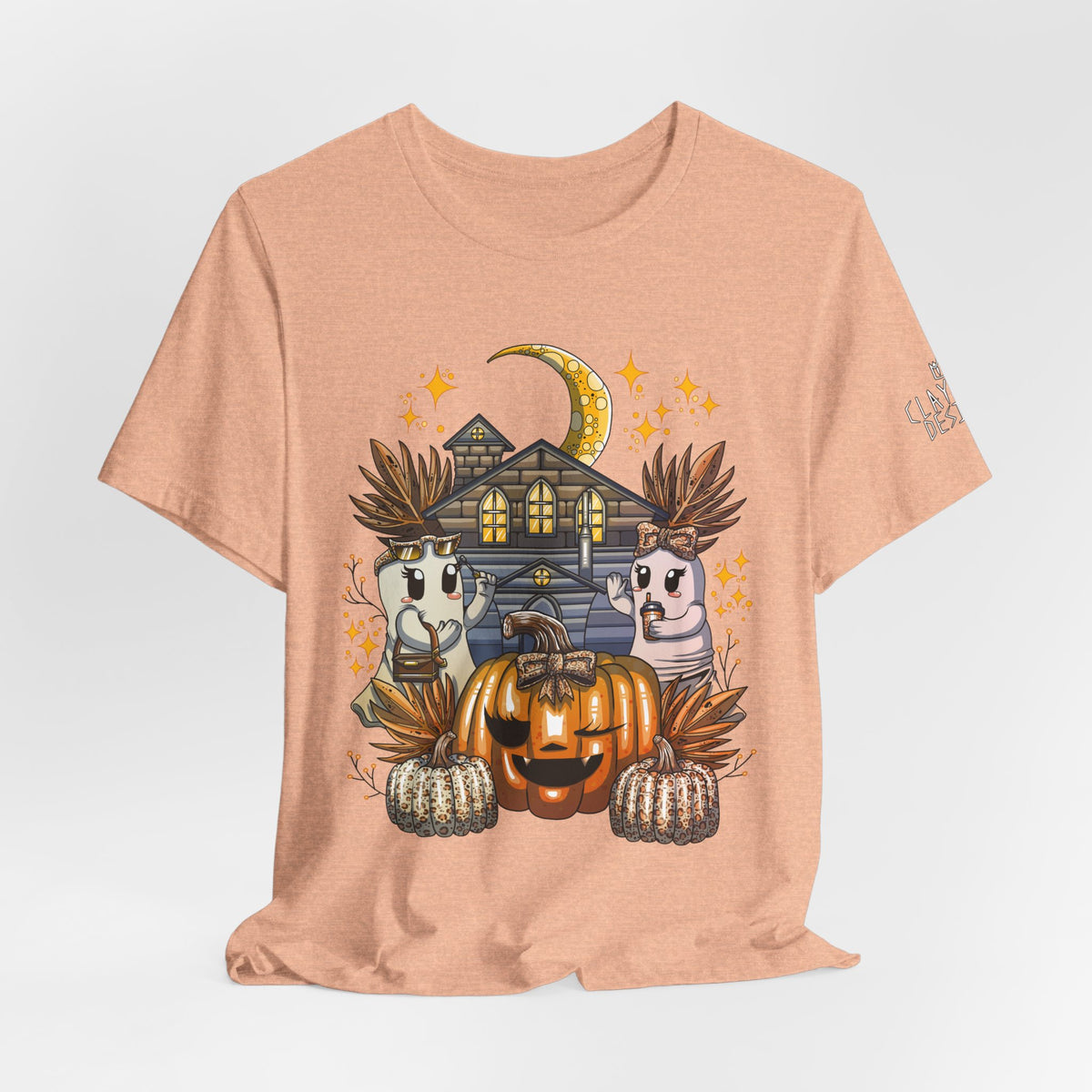 Halloween Pumpkin Unisex Jersey Short Sleeve Tee