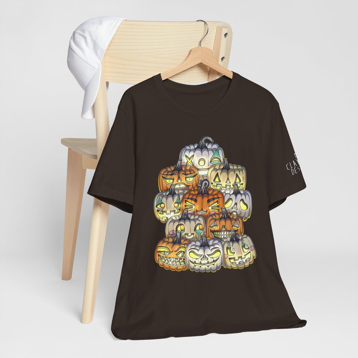 Halloween Pumpkin Unisex Jersey Short Sleeve Tee