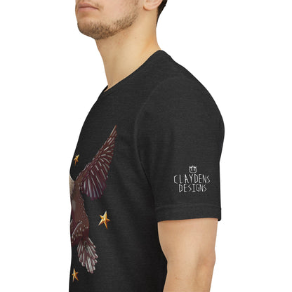 Unisex Jersey Short Sleeve Tee- Eagle