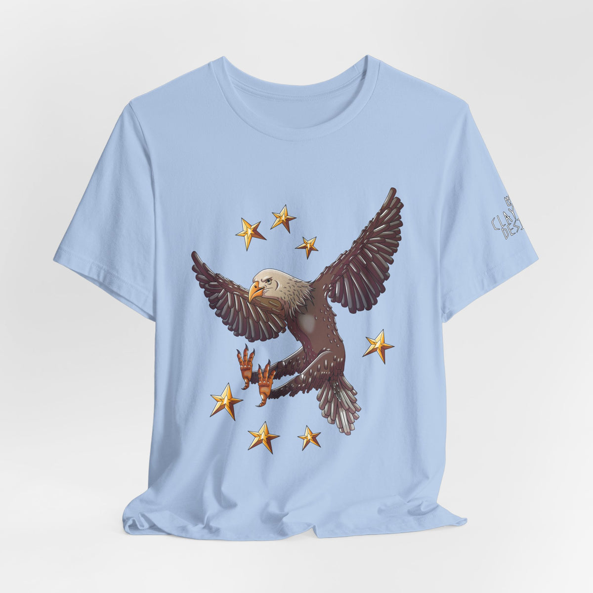 Unisex Jersey Short Sleeve Tee- Eagle