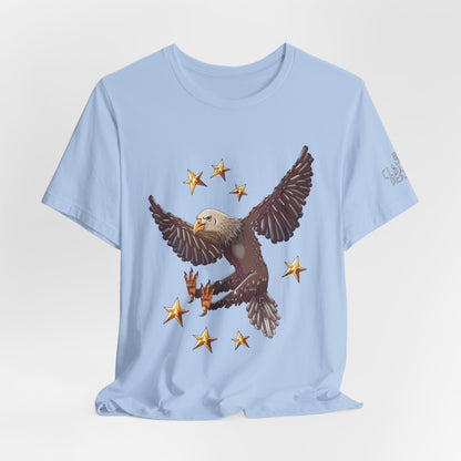 Unisex Jersey Short Sleeve Tee- Eagle