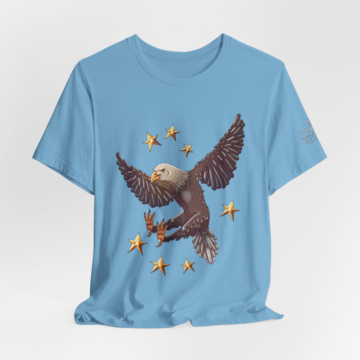 Unisex Jersey Short Sleeve Tee- Eagle