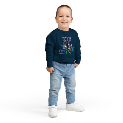 Toddler Sweatshirt-It's OK to be Different