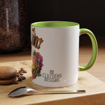 Accent Coffee Mug-Doodle Tattoo