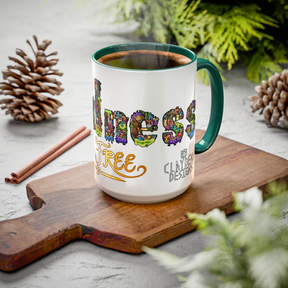 Kindness is Free Colorful Mugs (11oz, 15oz)