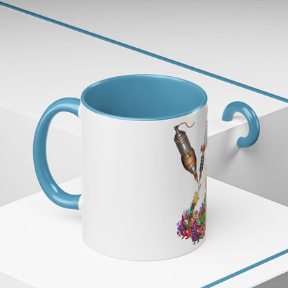 Accent Coffee Mug-Doodle Tattoo