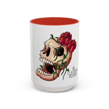 Accent Coffee Mug-Skull design