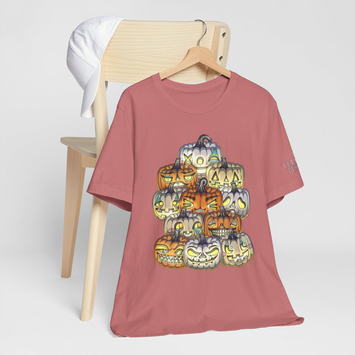 Halloween Pumpkin Unisex Jersey Short Sleeve Tee