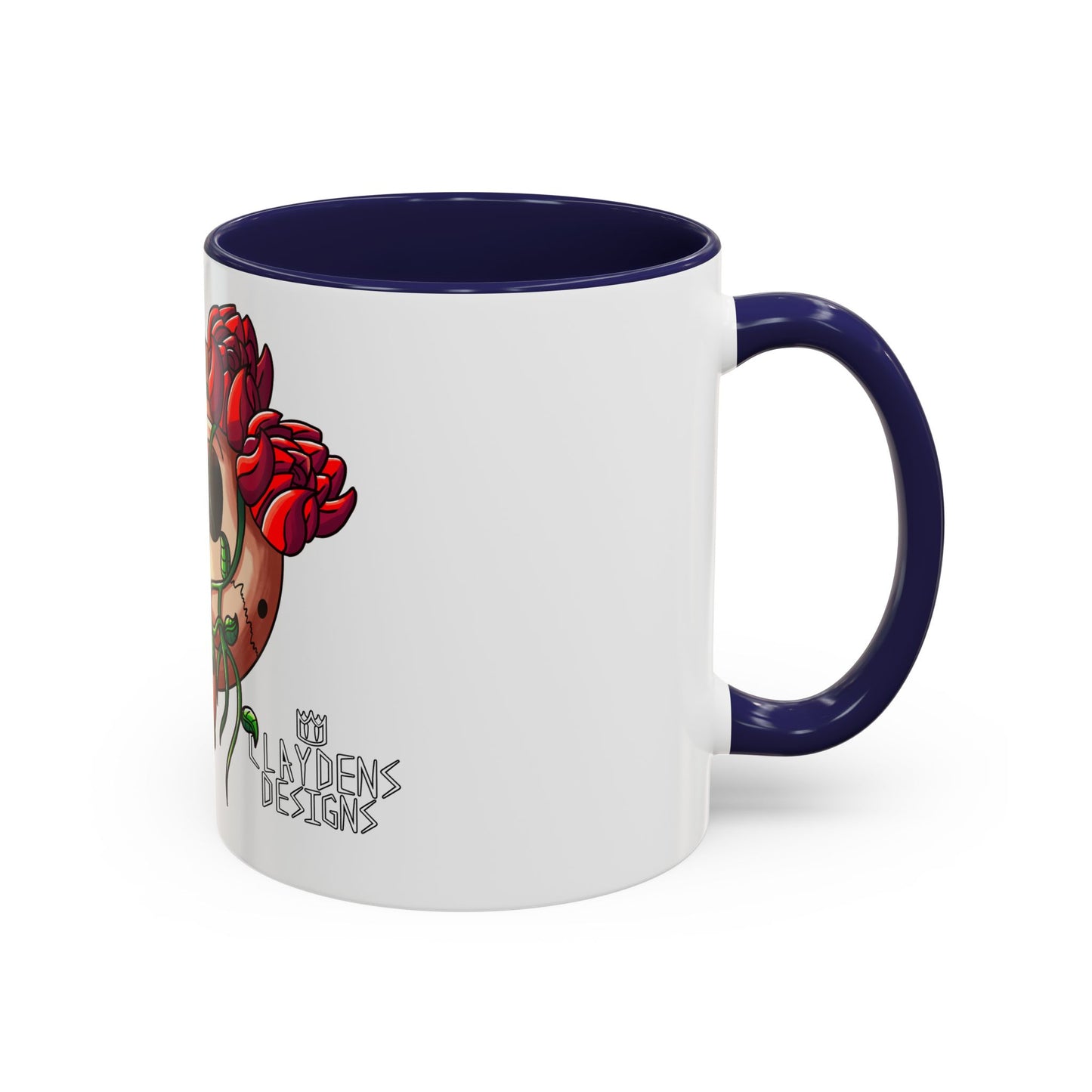Accent Coffee Mug-Skull design