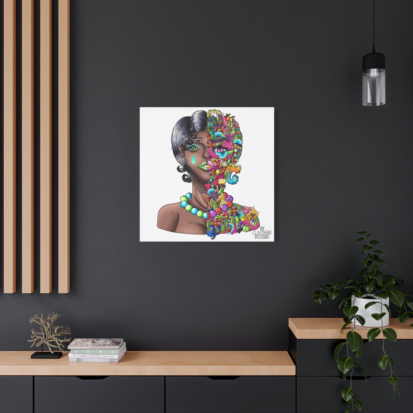 Matte Canvas, Stretched