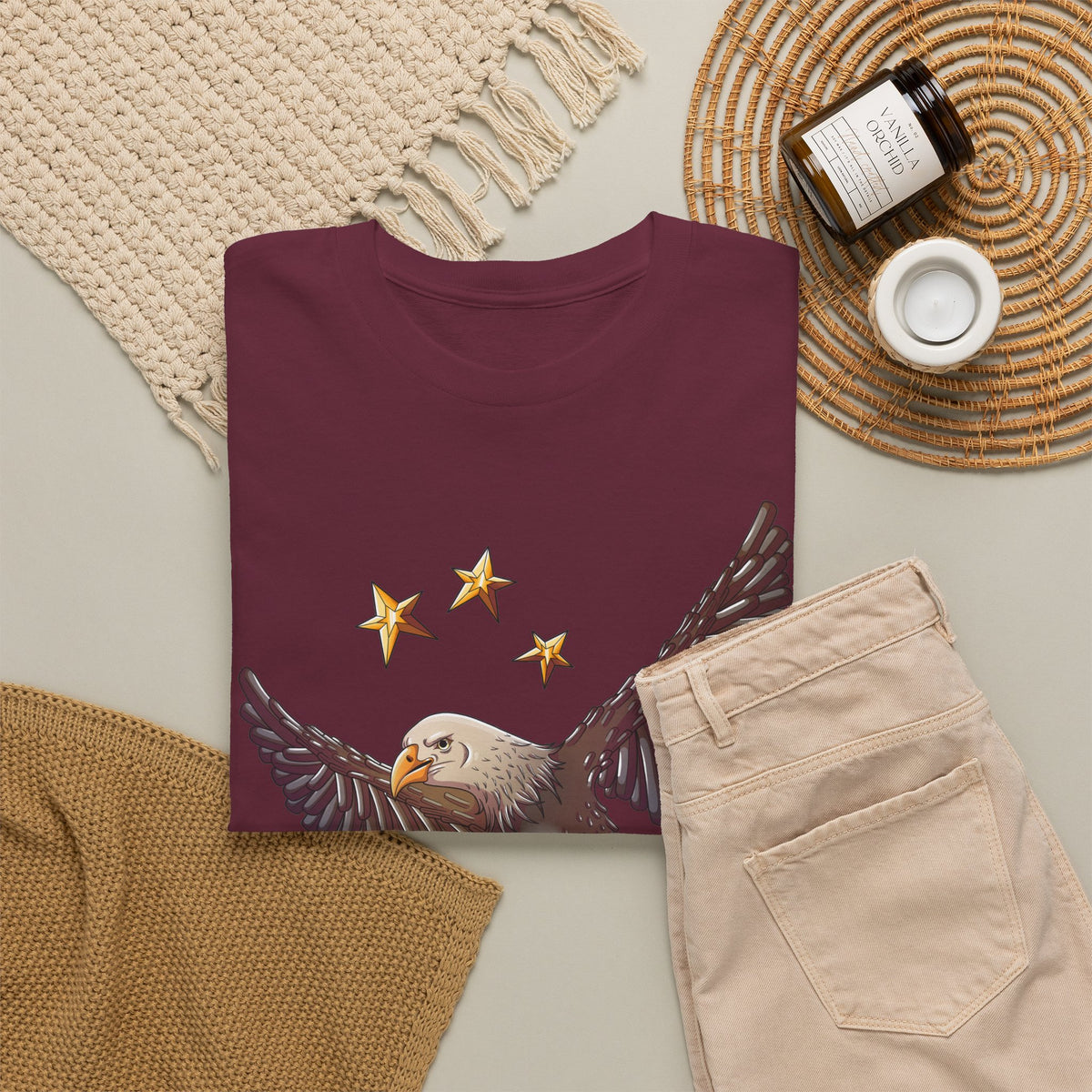 Adult Eagle Unisex Heavy Cotton Tee