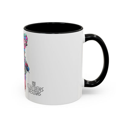 Accent Coffee Mug-Doodle Teddy