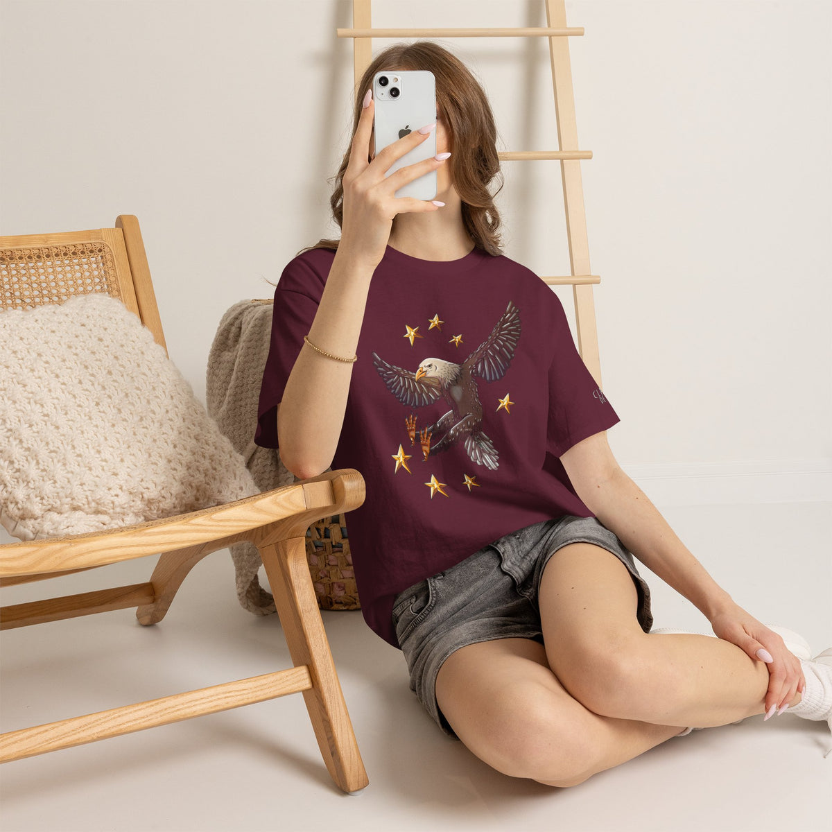 Adult Eagle Unisex Heavy Cotton Tee
