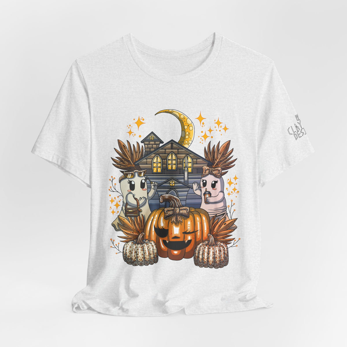 Halloween Pumpkin Unisex Jersey Short Sleeve Tee