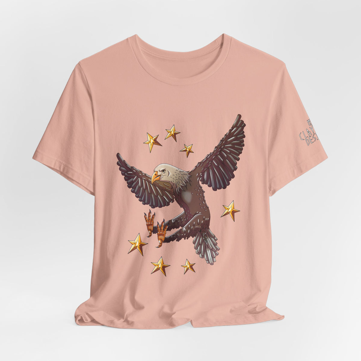 Unisex Jersey Short Sleeve Tee- Eagle