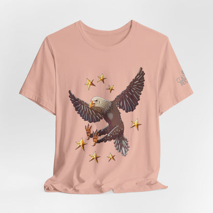 Unisex Jersey Short Sleeve Tee- Eagle