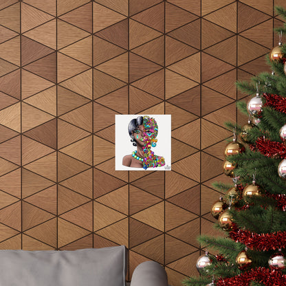 Doodle Girl Poster