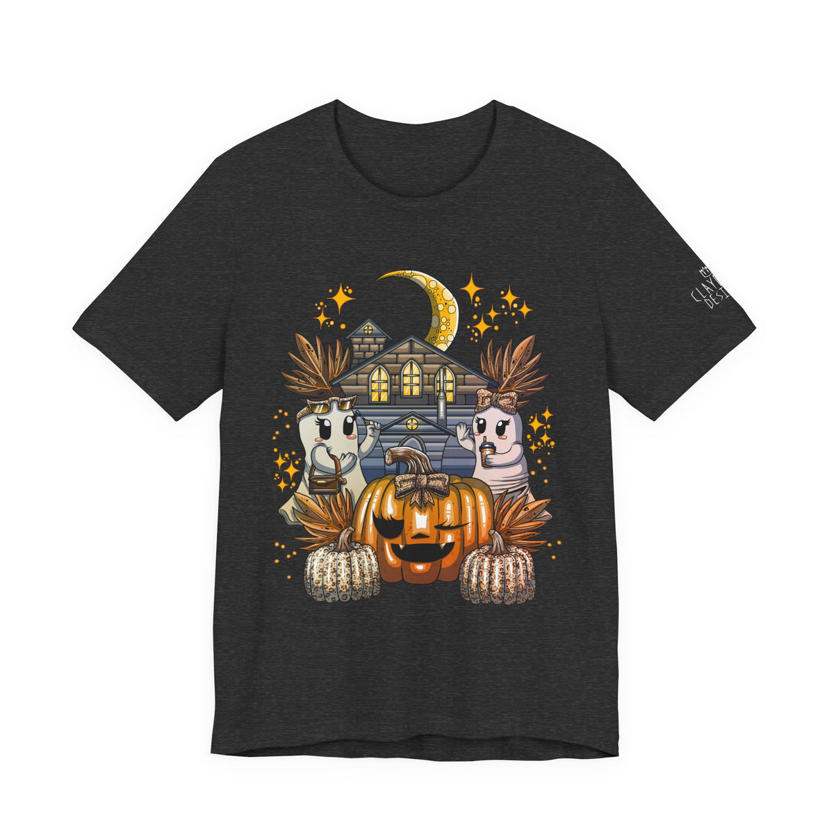 Halloween Pumpkin Unisex Jersey Short Sleeve Tee