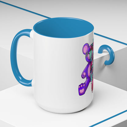 Accent Coffee Mug-Doodle Teddy