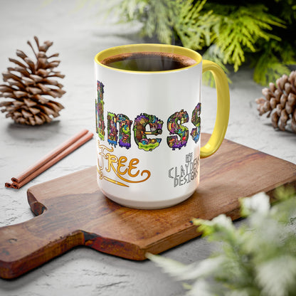 Kindness is Free Colorful Mugs (11oz, 15oz)