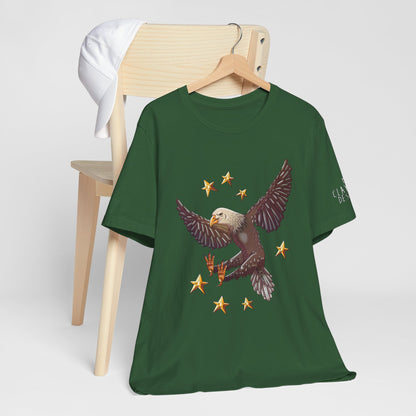 Unisex Jersey Short Sleeve Tee- Eagle