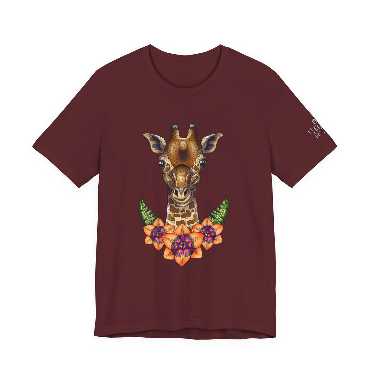 Giraffe Unisex Jersey Short Sleeve Tee