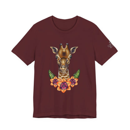 Giraffe Unisex Jersey Short Sleeve Tee